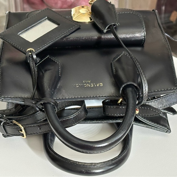Authentic Balenciaga Black Leather Women's Bag - Picture 7 of 10